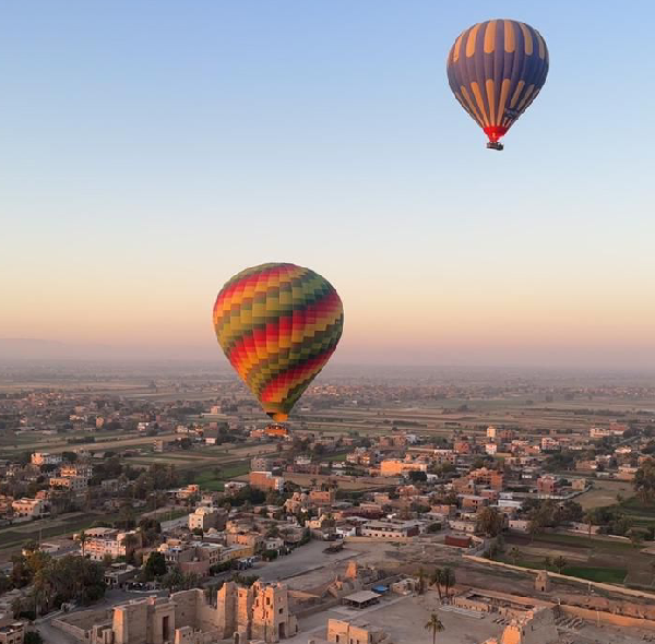 Hot Air Balloon Ride in Luxor with Farida Egypt Tours